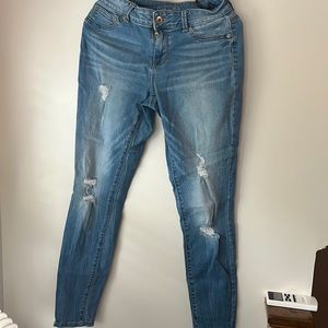 Maurice’s distressed jeans